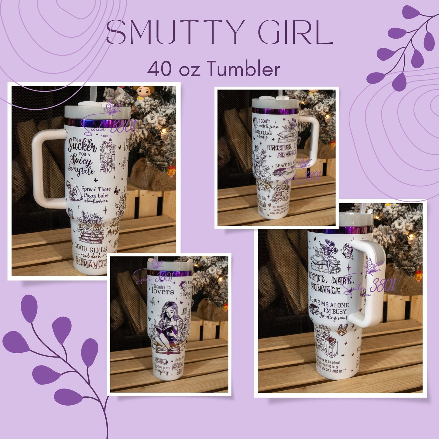 Smutty Girl 40oz Tumbler