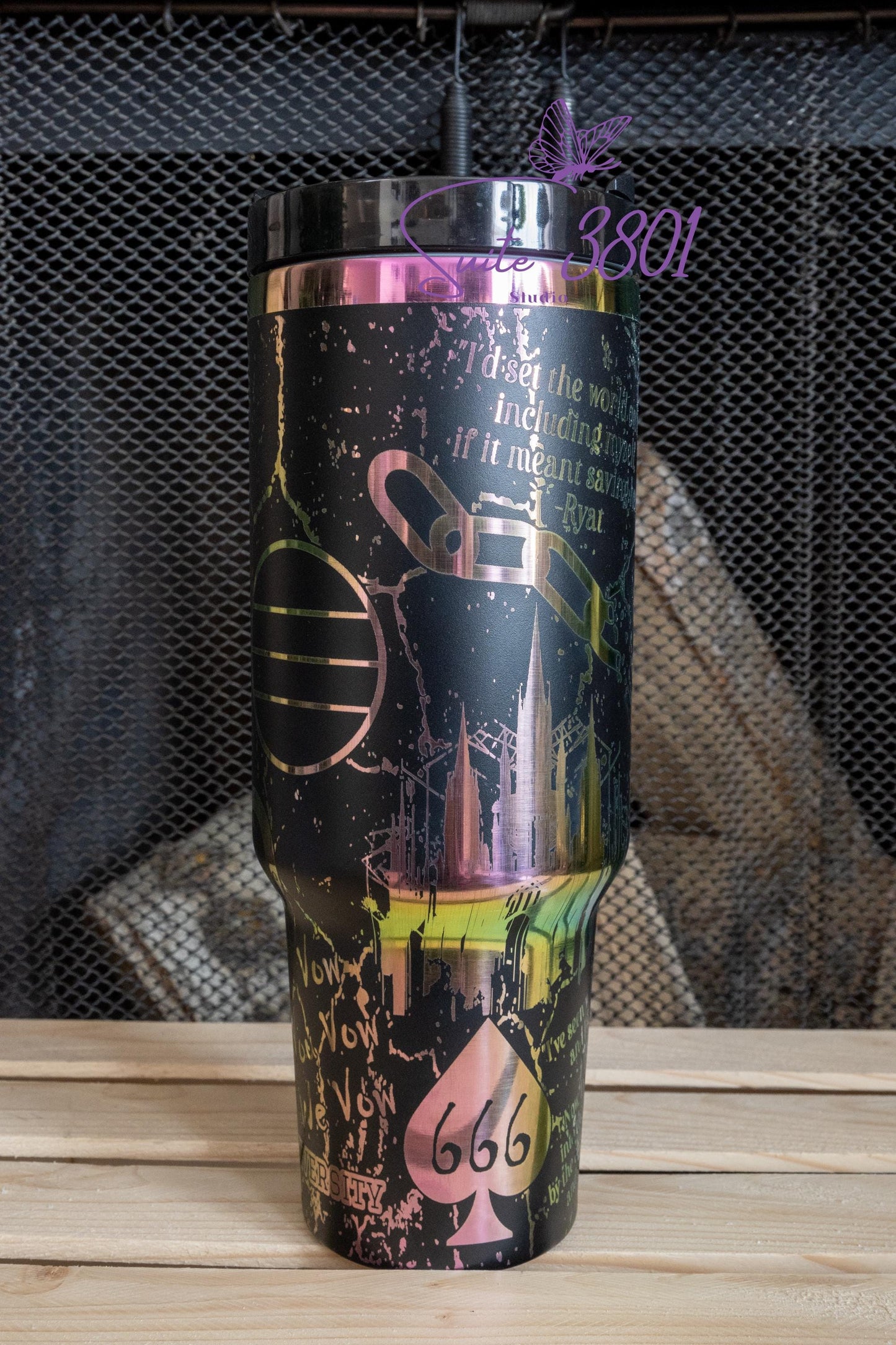 L.O.R.D.S Collage 40oz Tumbler - Dark Romance Series