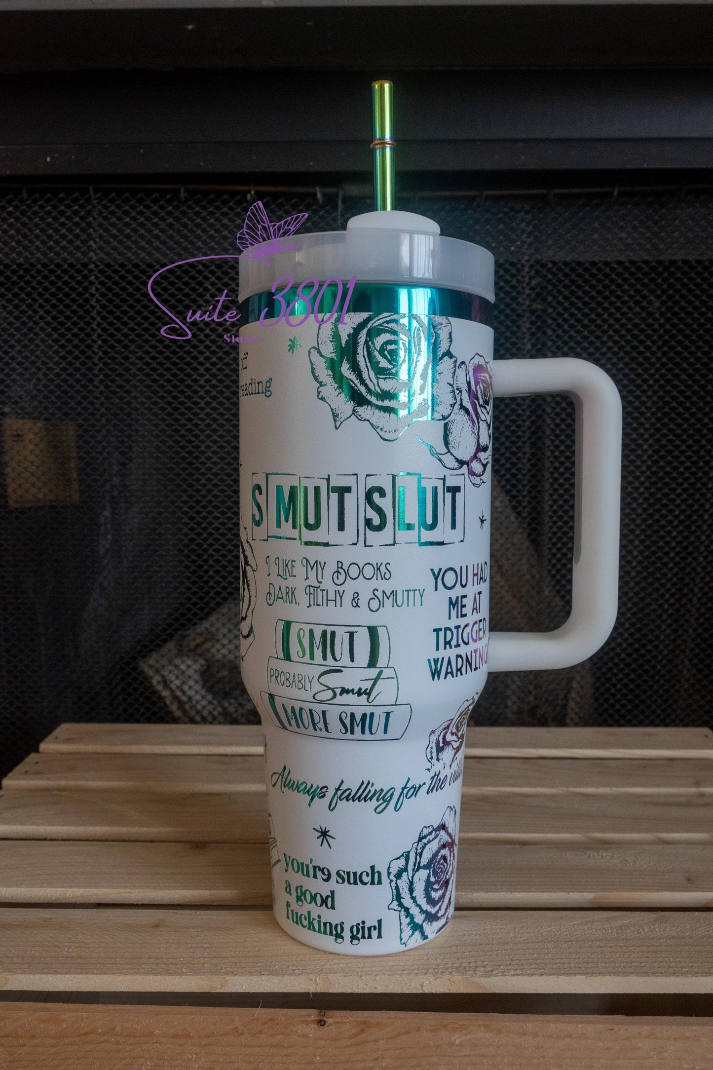 Dark Romance --- Smutty Book Club 40 oz Tumbler