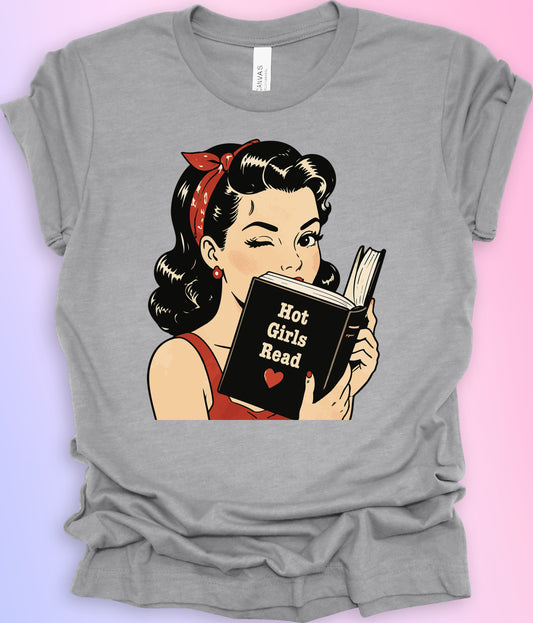 Hot Girls Read - Pinup