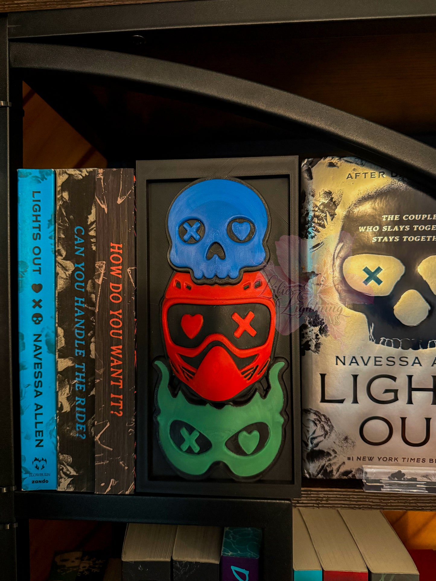 Into Darkness (Lights Out) 3D Printed Book Nook