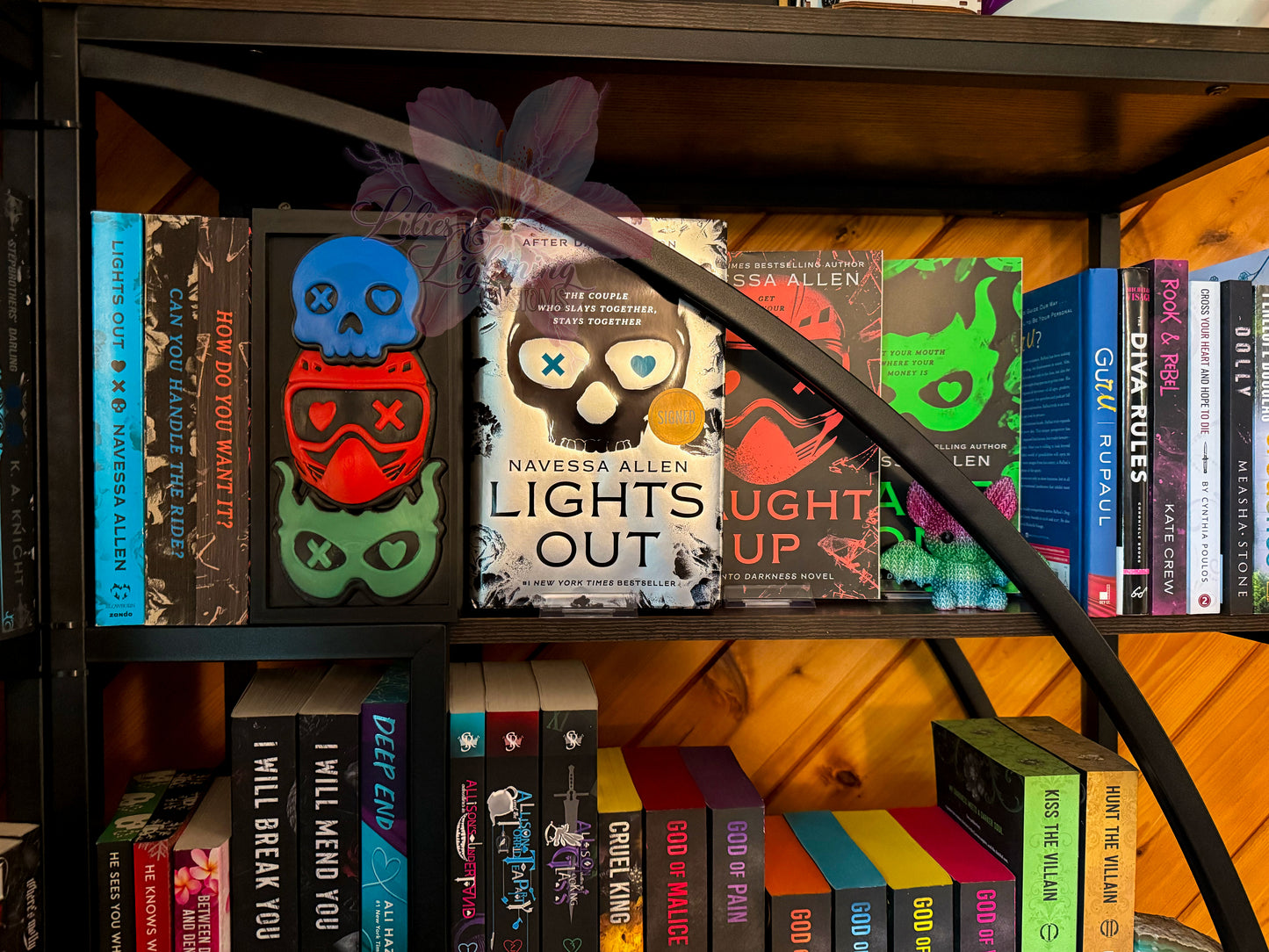 Into Darkness (Lights Out) 3D Printed Book Nook
