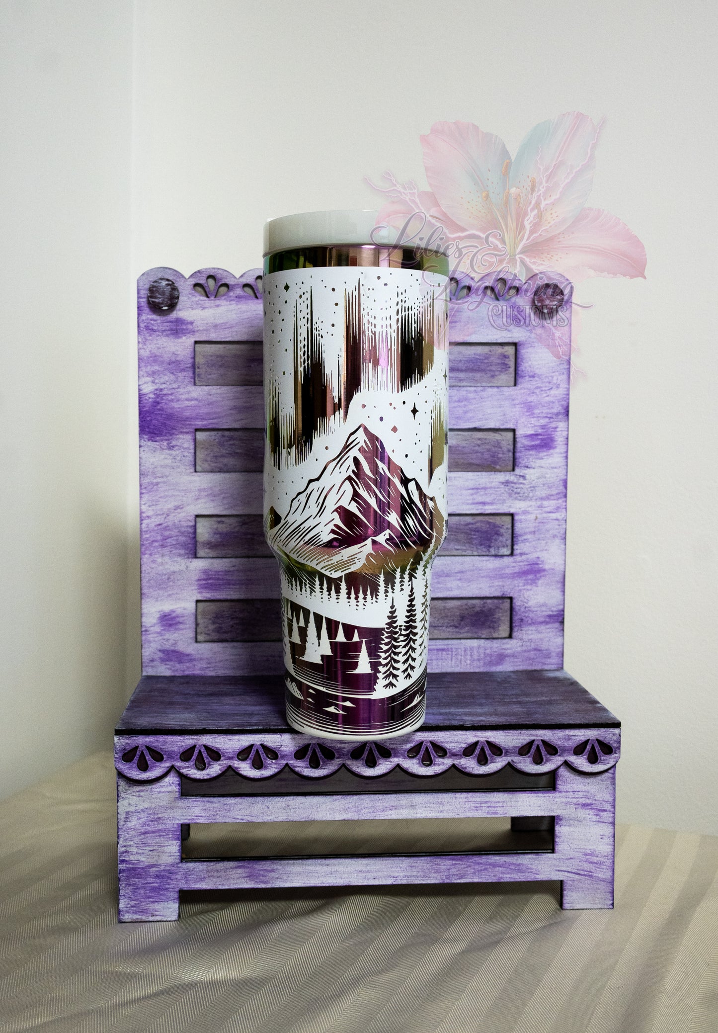 40oz Northern Lights Tumbler