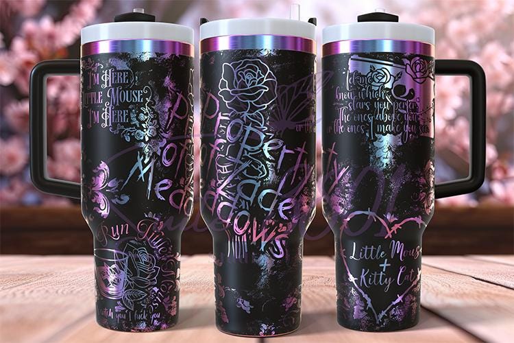 Haunting Adeline 40oz Tumbler - Property of Zade Meadows